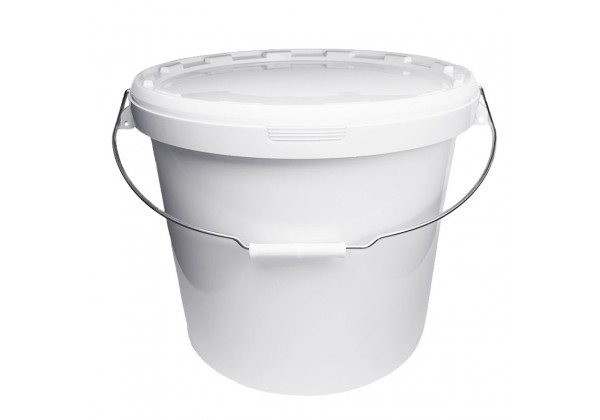 26 LITRE WHITE BUCKET and LID